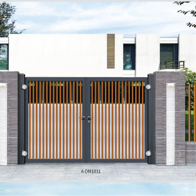 铝艺别墅门 中式铝艺大门 现货供应