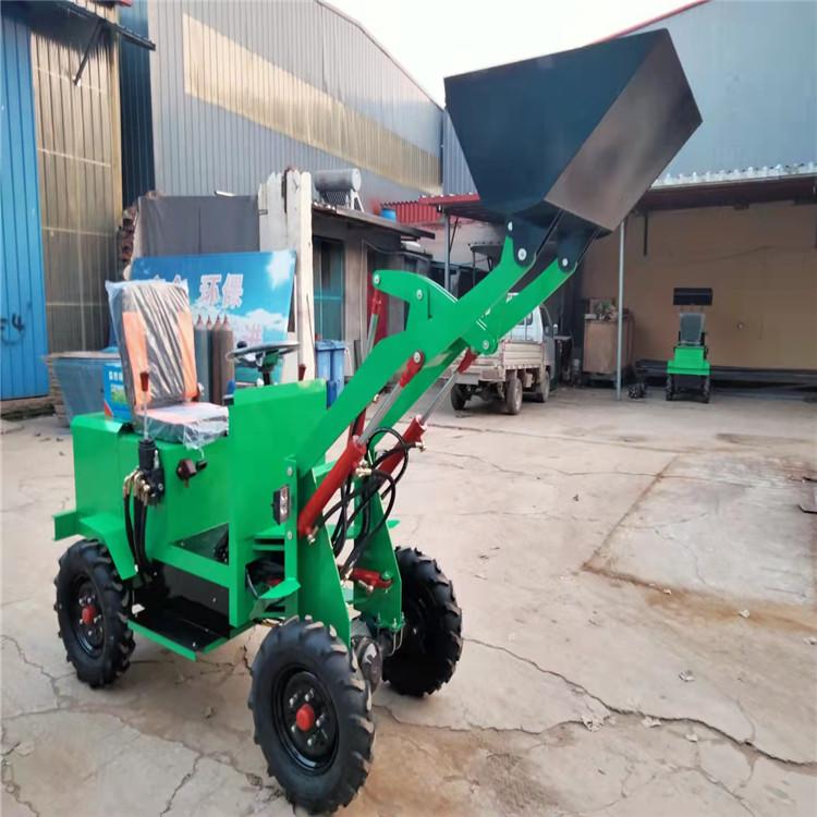 四驱装载机来图定制 农用小型装载机工厂销售