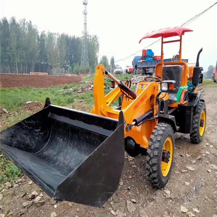 四驱小铲车厂商 电动液压铲车装载机型号齐全