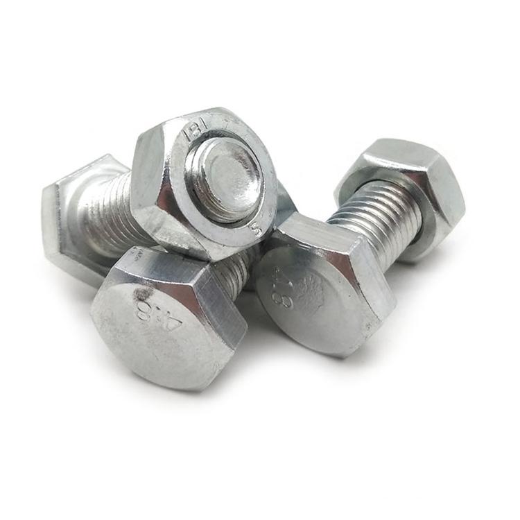 厂家直销 热镀锌螺栓 外六角镀锌螺栓 欢迎致电