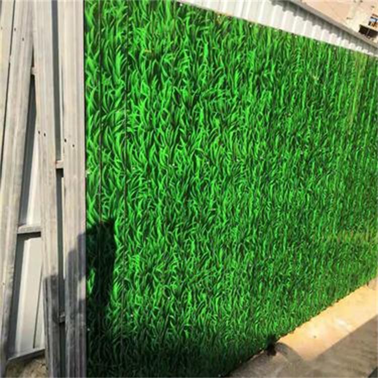 道路施工围挡 带斜撑彩钢 安全防护隔离板 冠从