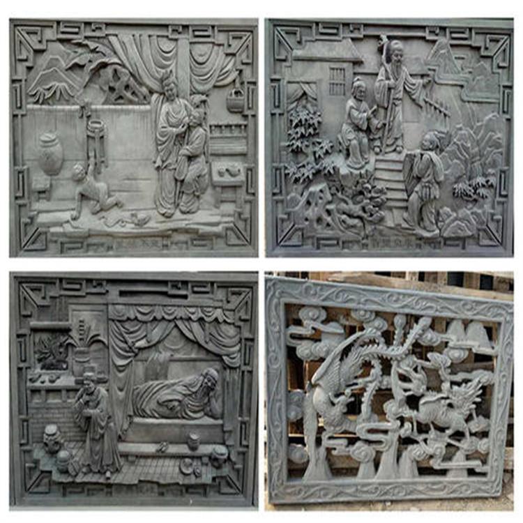 影壁挂件 房檐屋顶砖雕