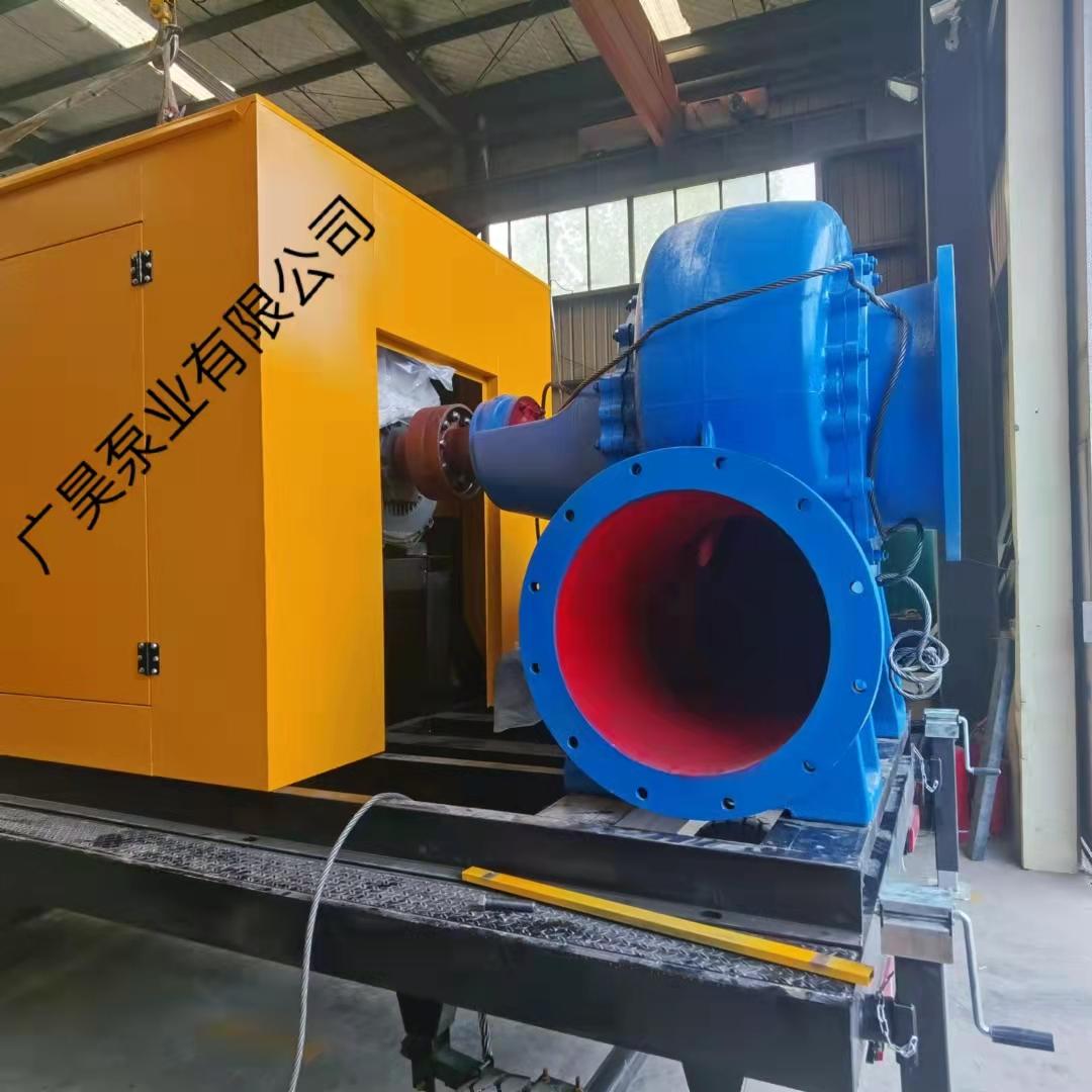 柴油机抽水泵高压水泵防汛泵大功率抽水机农用灌溉双吸离心中开泵