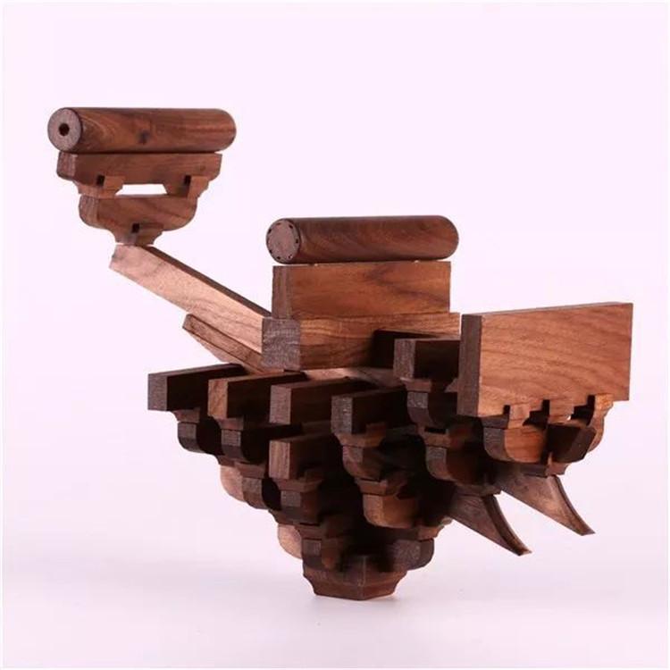 古建水泥斗拱 三彩七彩五踩斗拱厂家价格