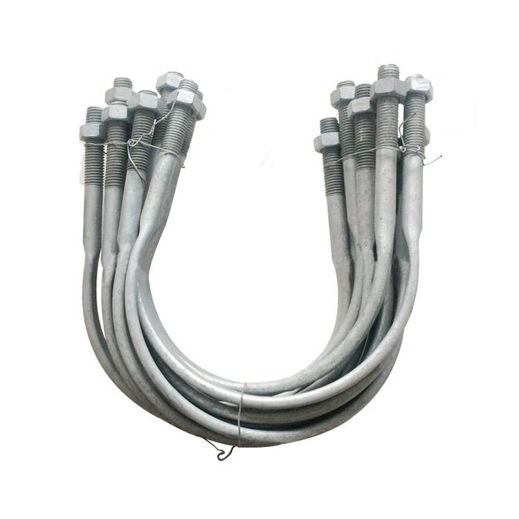 U型丝厂家生产 热镀锌u型螺栓 国标U型抱箍管卡 高铁预埋件 现货直发