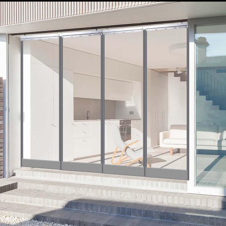 加工定做透明磁吸门帘 磁性软门帘透明磁吸门帘 pvc磁性门帘 无毒无味不粘黏不缩