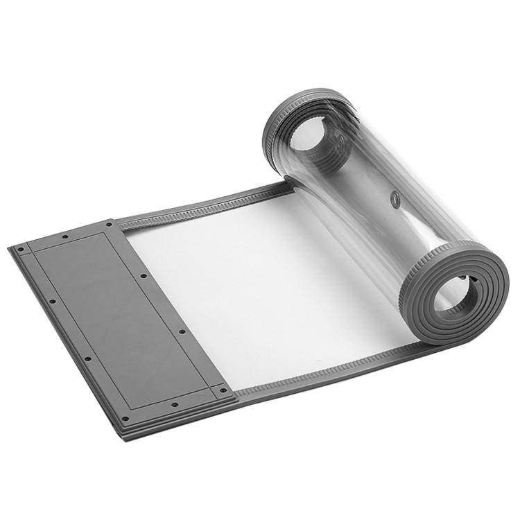 磁吸门帘 磁性自吸透明挡风门帘 磁吸商场门帘 隔音塑料防寒保暖