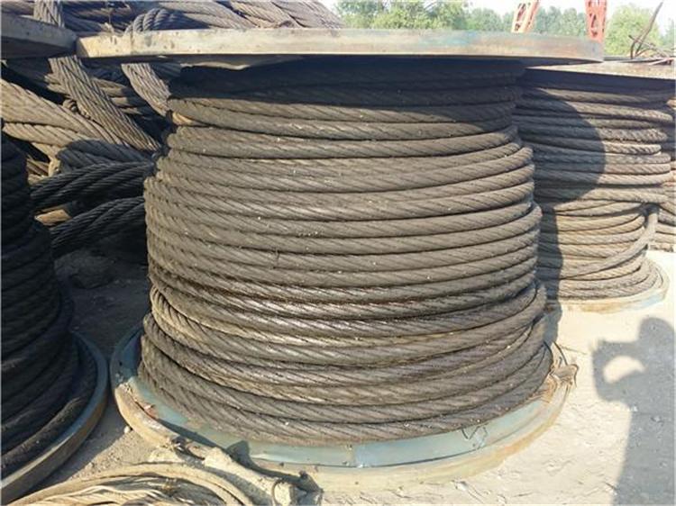 河北厂家全国专业回收钢丝绳 电梯钢丝绳价格