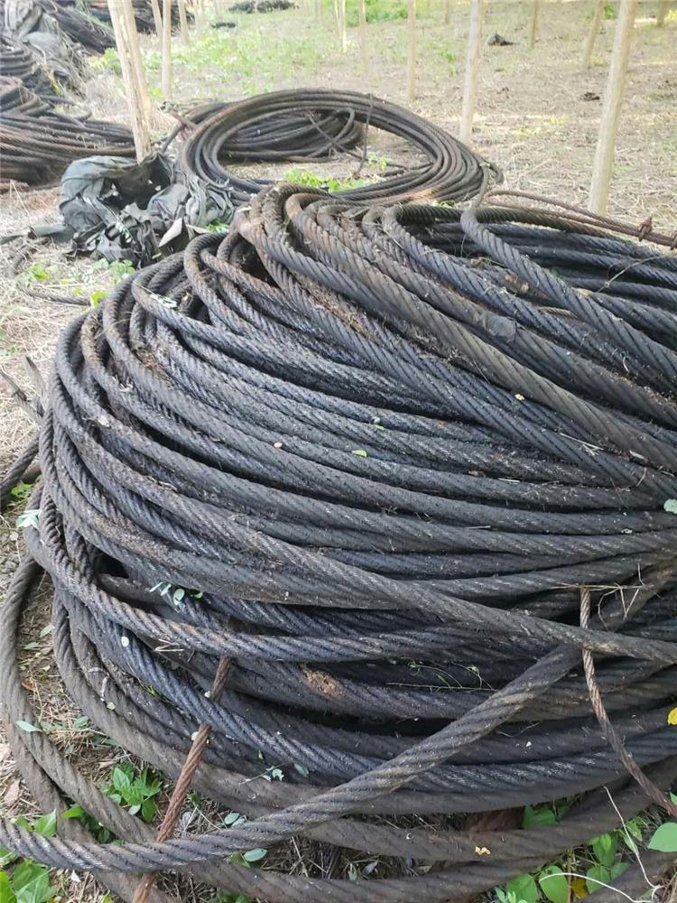 回收废旧钢丝绳公司   钢丝线价格