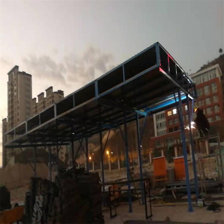 钢筋防护棚 工地钢筋防护棚施工