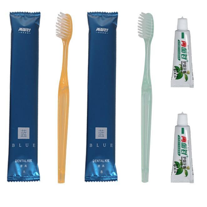 宾馆酒店一次性牙具牙刷牙膏套装