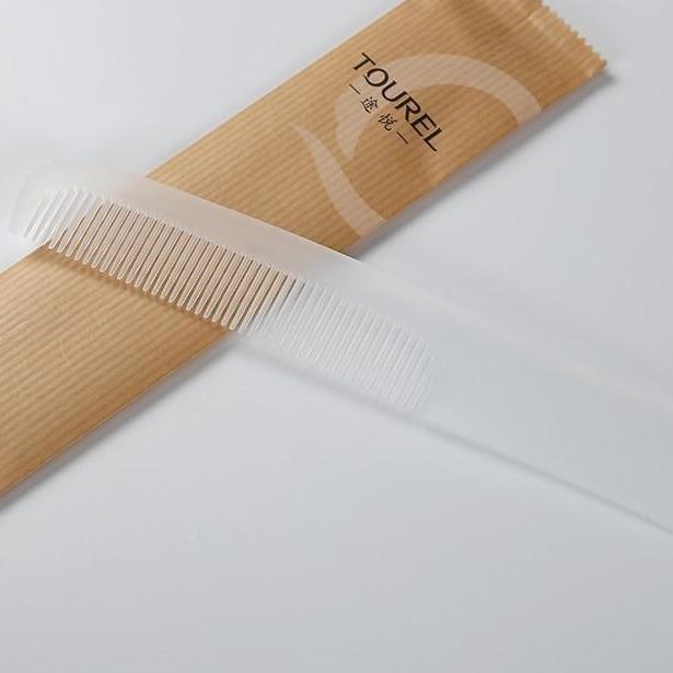 酒店梳子宾馆梳子一次性用品民宿梳子海洋蓝