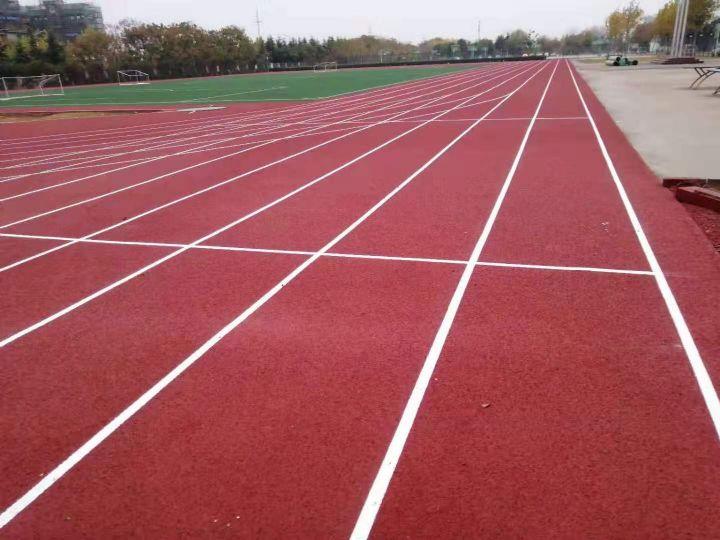 混合型塑胶跑道生产厂家 环保材料塑胶跑道厂家  透气型塑胶跑道价格
