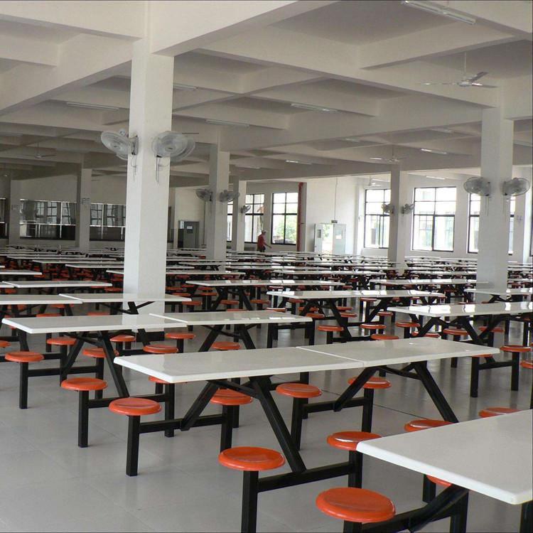学校餐桌椅生产厂家现货规格齐全