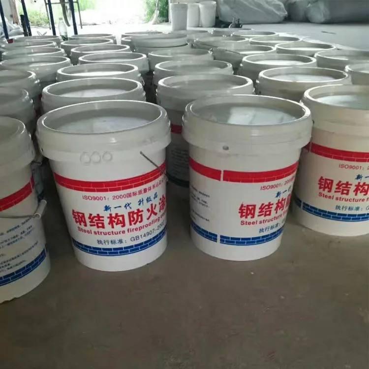 【贯之】室外钢结构防火涂料 薄型钢结构防火涂料厂家 白色超薄型防火涂料施工 