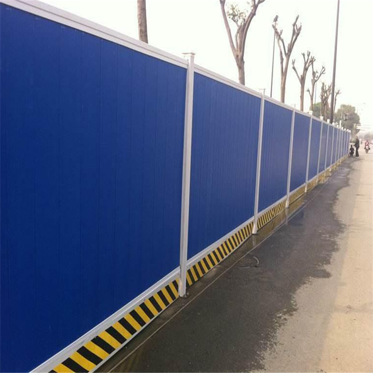 工程围挡 PVC彩钢围挡地铁市政施工围挡