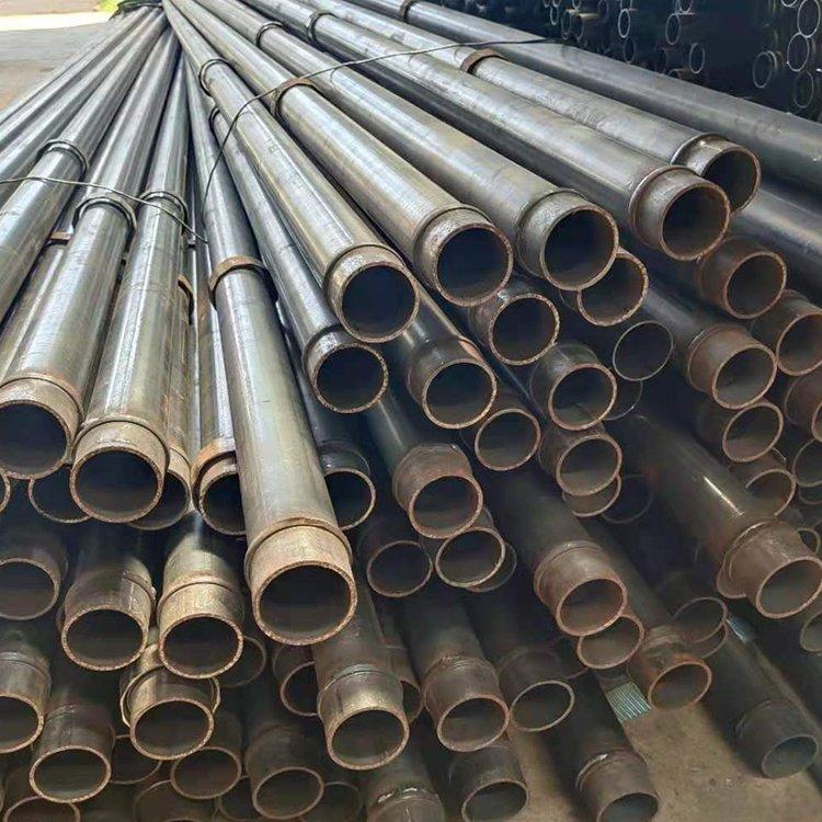 生产钳压式声测管 工程用声测管 无缝注浆管 套筒式声测管