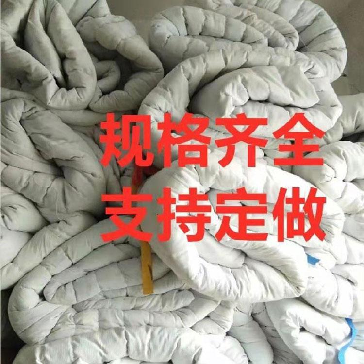 军绿色工程保温被 黑心棉保温棉毡 混凝土防冻棉被