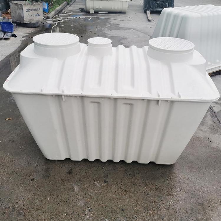 玻璃钢缠绕16立方防腐化粪池 玻璃钢模压五五式2立方化粪池 玻璃钢二八式模压化粪池