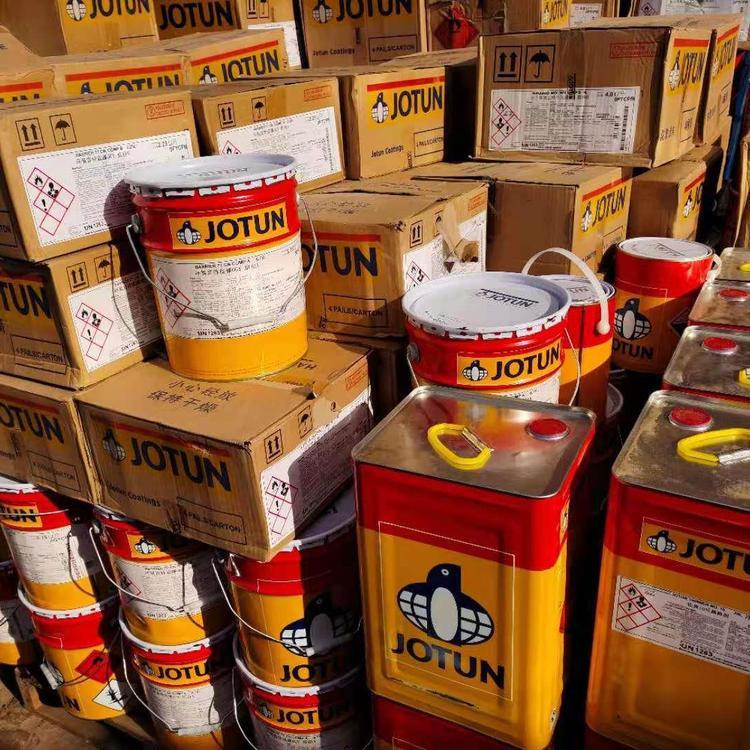 回收进口油漆 江苏回收佐敦油漆