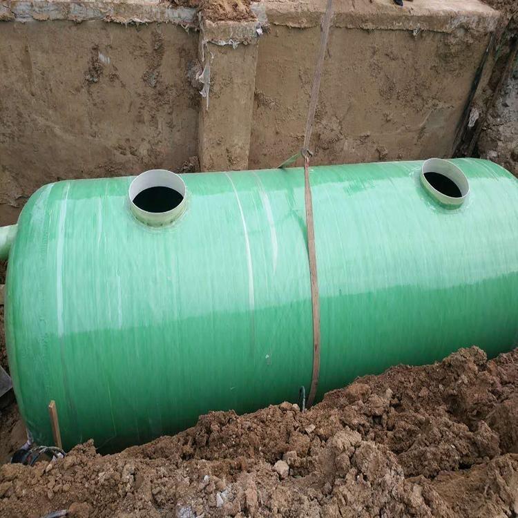 玻璃钢一体化污水处理设备 三格式玻璃钢隔油池 玻璃钢消防水池