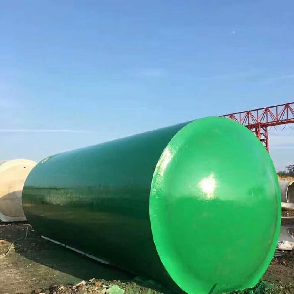 缠绕玻璃钢化粪池2/100立方定制小型罐大型污水处理储蓄设备厂家