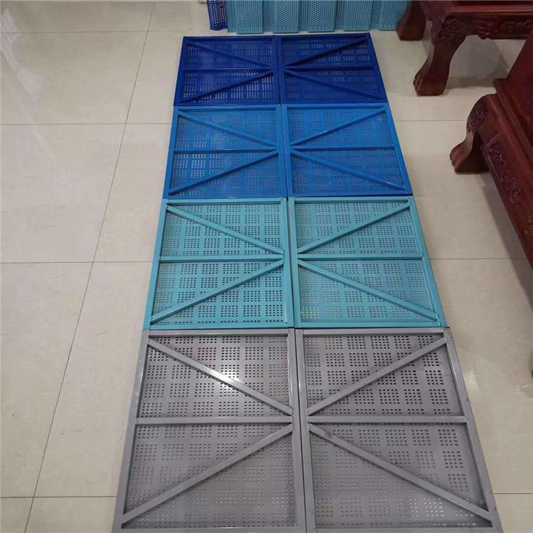 建筑外墙爬架网 提升架蓝色爬架网厂家规格齐全