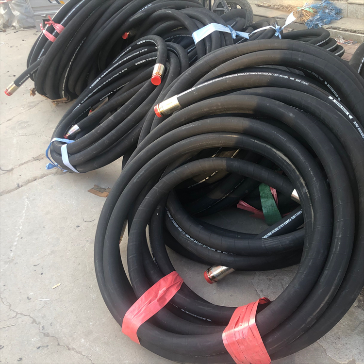 2P高压胶管 DN10mm液压胶管 2层高压钢丝编织胶管