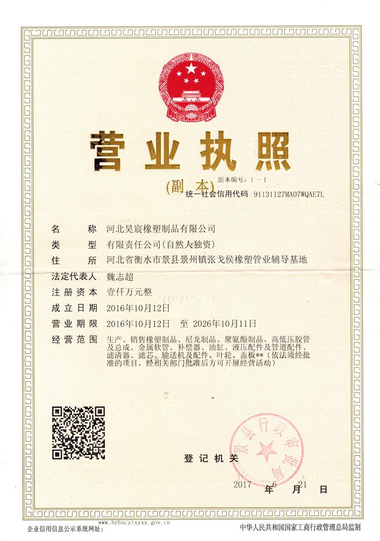 河北昊宸橡塑制品有限公司