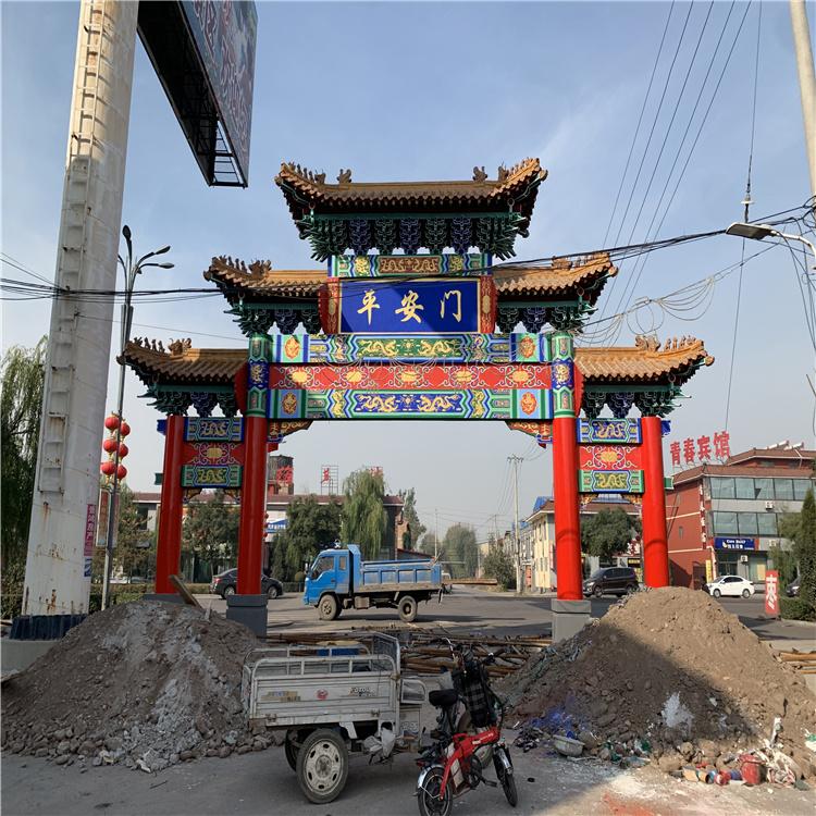 青石牌坊 仿古牌坊建造 水泥牌坊 门楼牌坊仿古牌坊建报价