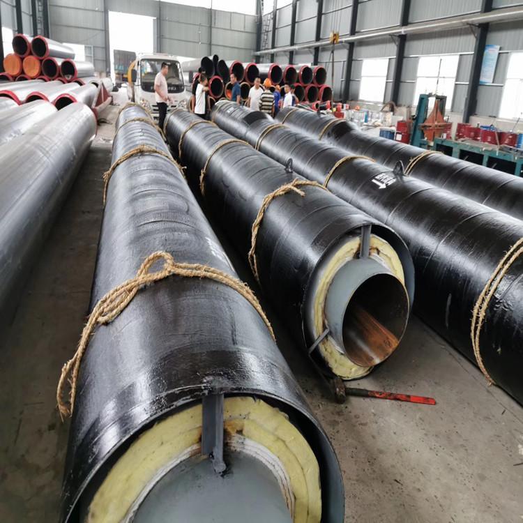 国标钢套钢蒸汽保温管 硅酸铝保温钢管 厂家直销 皓迪管道-万花筒优品