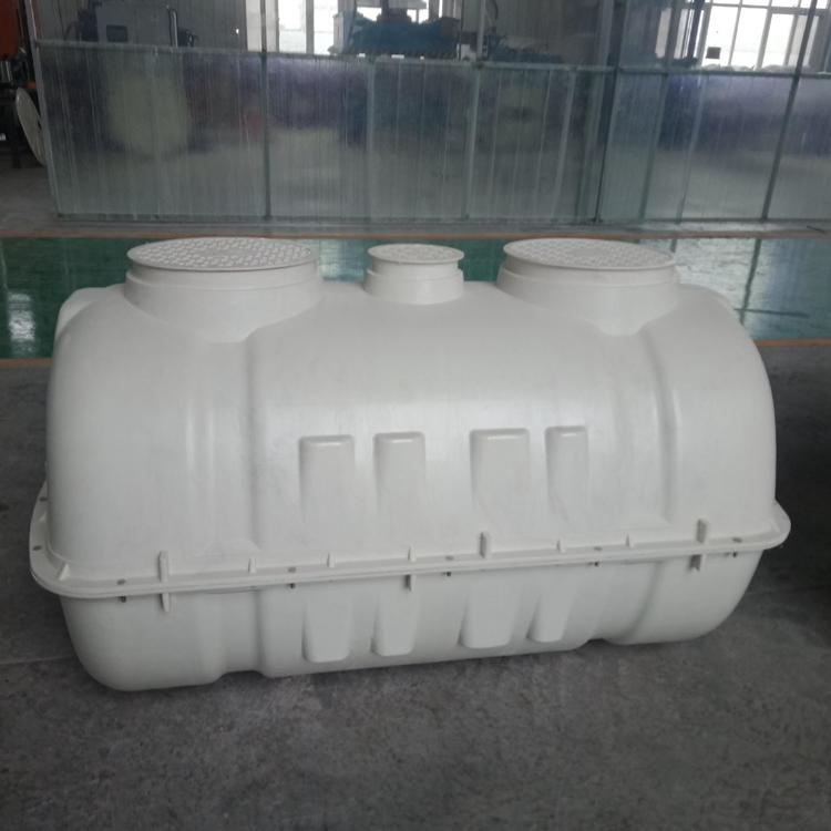 农村改造污水处理模压化粪池 1.5立方玻璃钢化粪池SMC模压化粪池