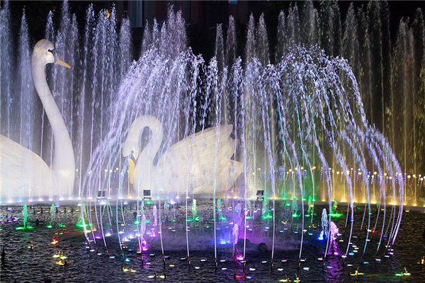 云南 贺鑫园林 大型音乐喷泉报价 广场喷泉 一键报价