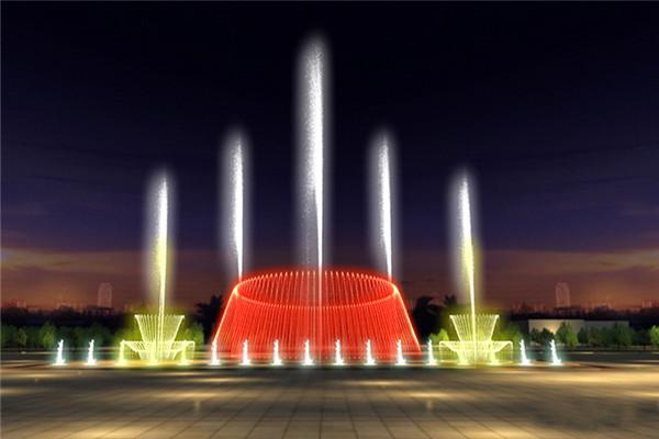 广西 贺鑫园林 大型音乐喷泉工程公司 呐喊喷泉 专业设计