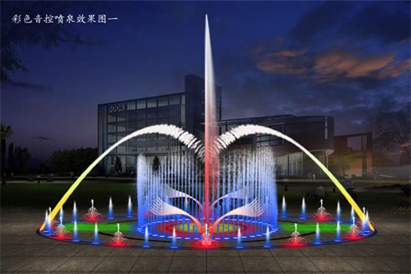 吉林 贺鑫园林 音乐喷泉制作公司 大型喷泉施工厂家 多年喷泉制作经验