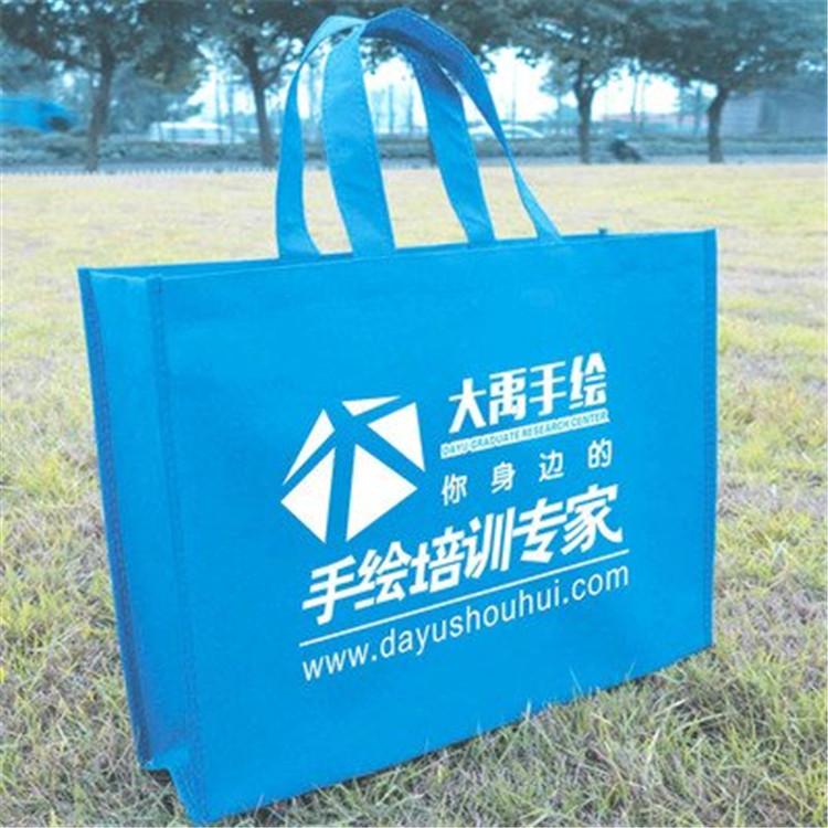 无纺布袋价格 彩印广告宣传打包袋 平口手提无纺布袋 