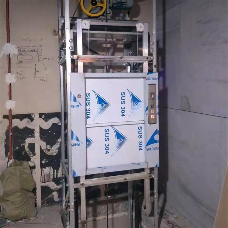 皓凡生产定制批售餐梯传菜电梯 固定式大容量工作台式传菜梯