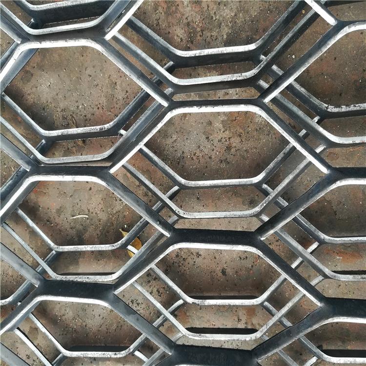 定州喷漆钢板网 矩形孔 六角孔装饰工艺品厂家可定做 