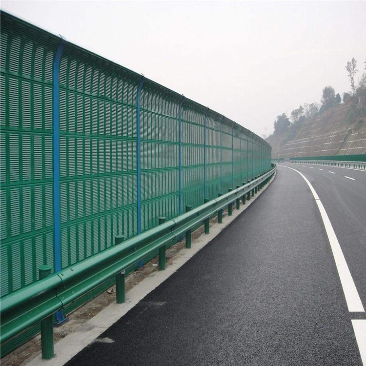 江苏公路隔音屏障高速公路隔音声屏障隔音板室外隔音屏高架桥声屏障