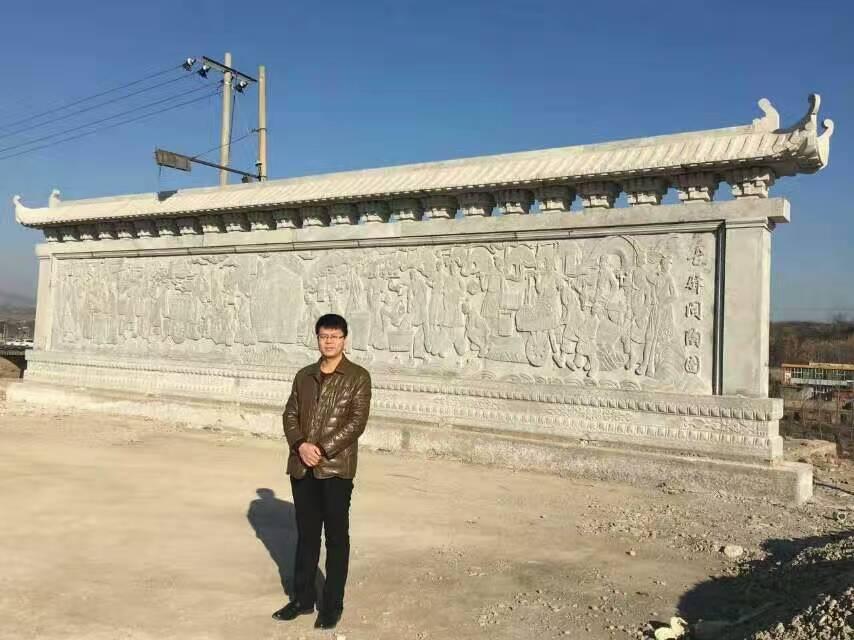 汉白玉浮雕 大理石浮雕 浮雕壁画 石雕照壁