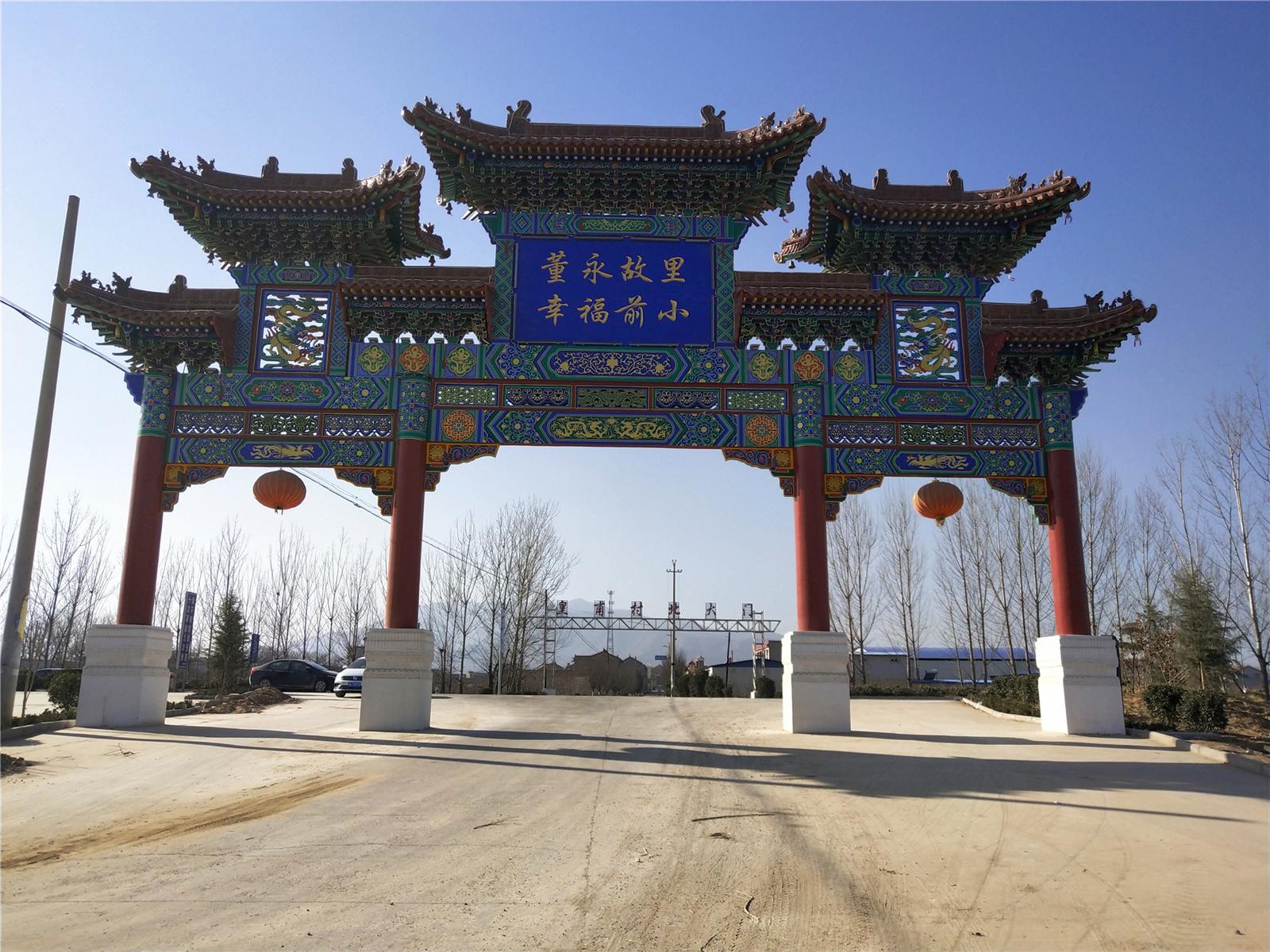 水泥牌坊价格 仿古牌楼施工厂家直销/免费设计