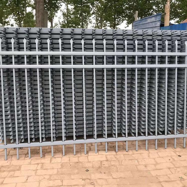 围墙电子围栏 A社区锌钢围墙护栏