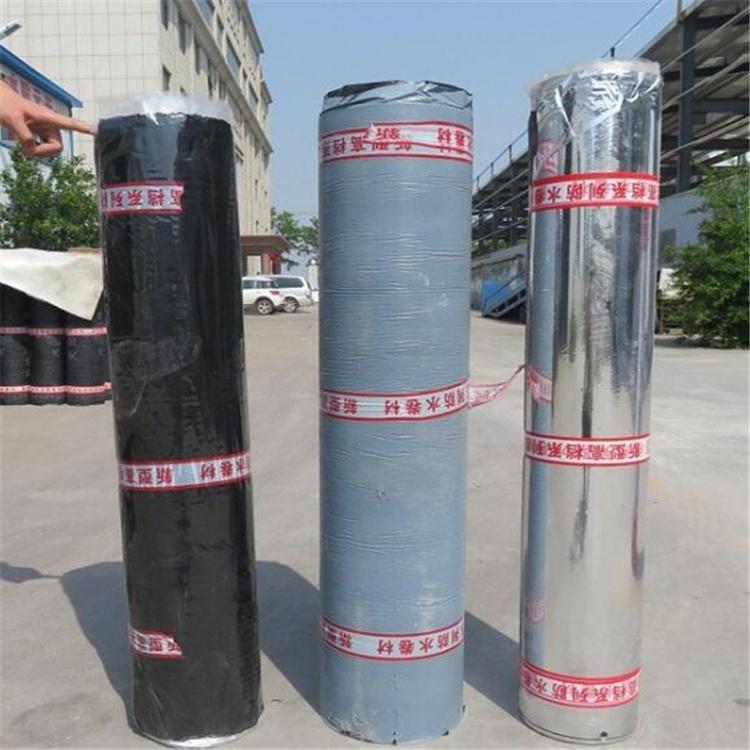 厂家直销 屋面自粘防水卷材 冷施工防水卷材 钢结构防水卷材