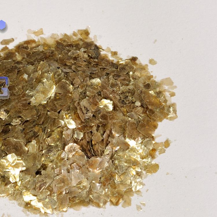 华晶  天然彩色云母岩片 外墙涂料云母粉 W-200