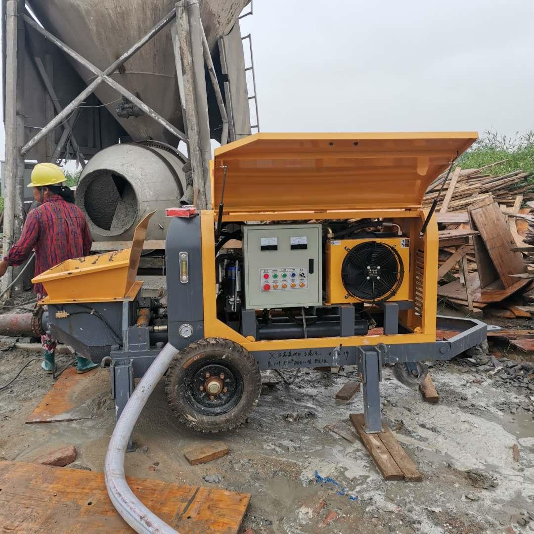 豪康 混凝土输送泵 细石砂浆泵 二次构造柱泵厂家