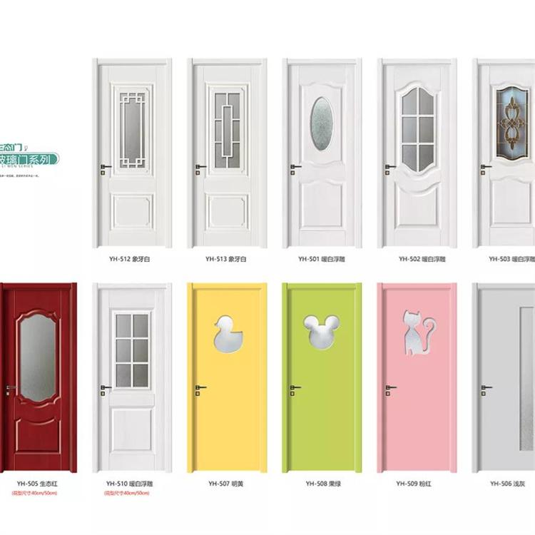 pl生态门工程门免漆门强化木门轻奢木门 科技木系列