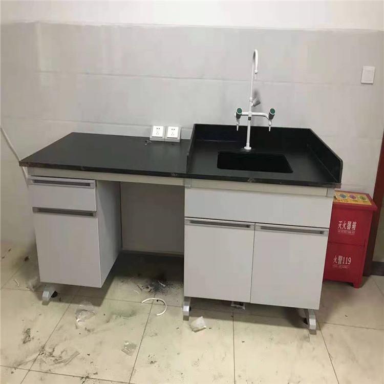 实验室操作台 钢木实验台中央台 