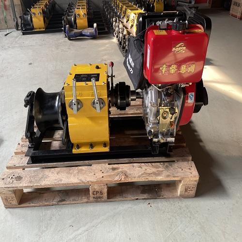 绞磨机  绞磨牵引机 机动绞磨电缆牵引机 宏腾