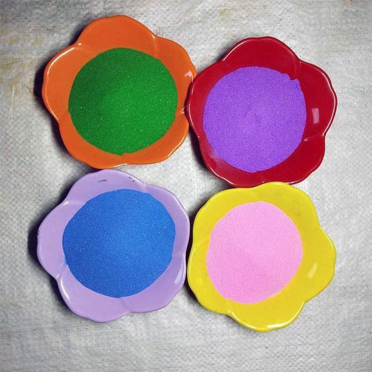 煅烧彩砂 彩砂系列 天然彩砂的价格