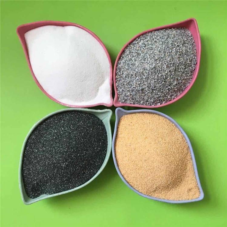 直销 20-40目天然彩砂 货源充足